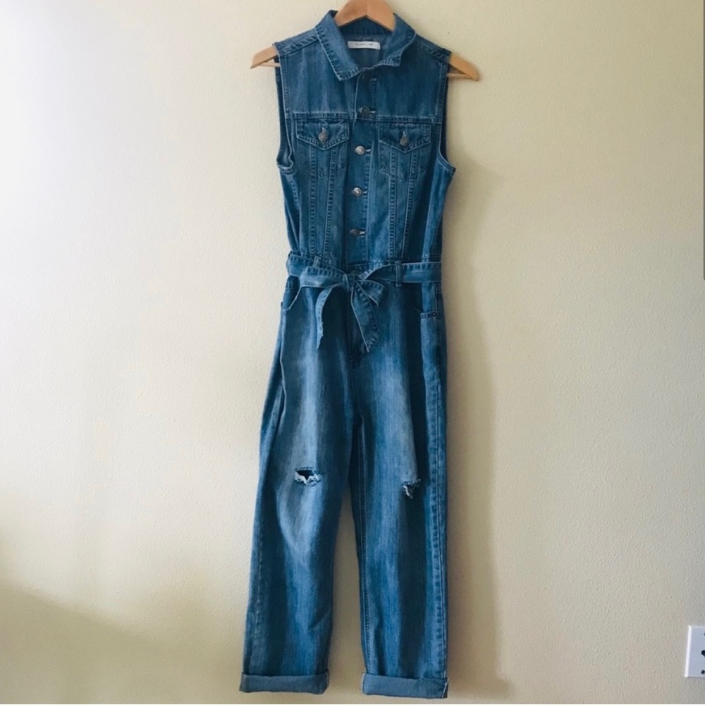Mustard Seed Denim Jumpsuit